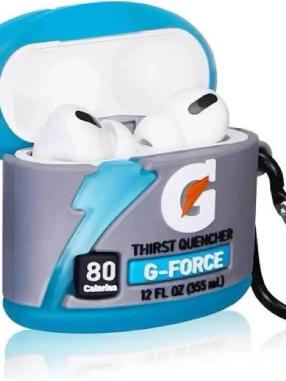 G-Force Teal Silicone Phone Case Charm by Gatorade